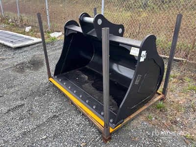 2026 GIYI GY-FB60 60 in 0.88 m3 Cleanup Excavator Bucket - Fits 12 ton (Unused)