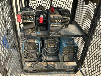 Quantity of (7) Miller XMT425 & CST280 Electric Welder