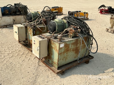 Quantity of (2) Electric Operated Hydraulic Power Pack