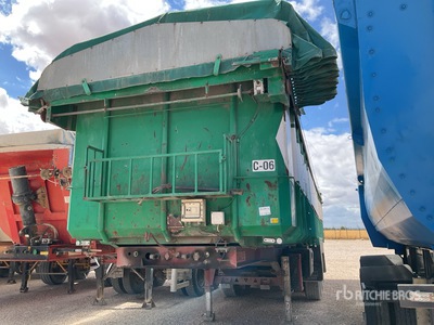 2005 Lecinena CH9700 Tri/A End Dump Trailer