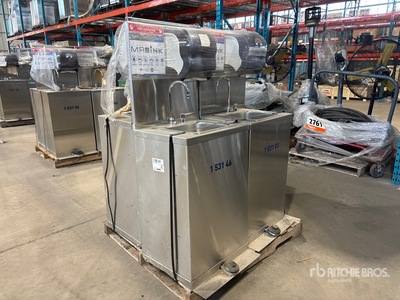 Quantity of (4) Stainless Steel Hand Wash Station