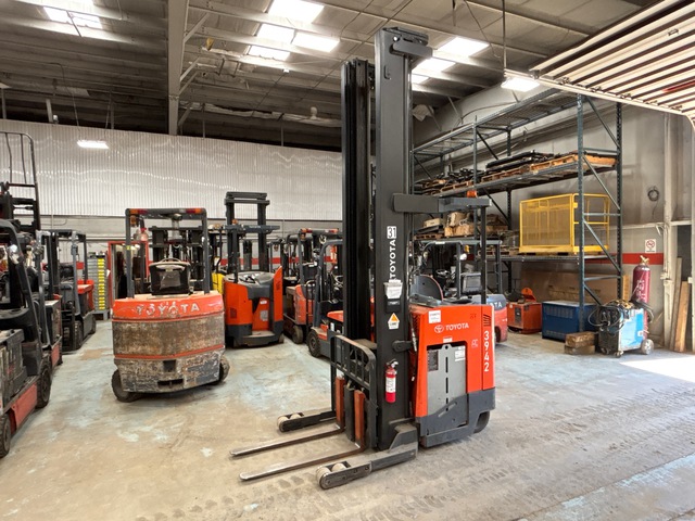 2020 Toyota 9BRU23 4500 lb Reach Truck 2020 Toyota 9BRU23 4500 lb Reach Truck