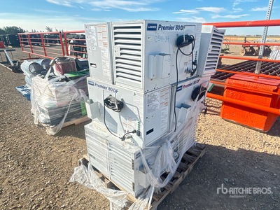 Quantity of (9) L.B. White Premier 80 DF 80000 cal Space Heater