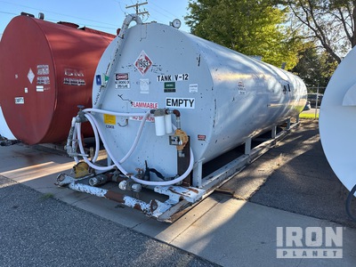 12000 gal Skid Mounted Steel Storage Fuel Tank