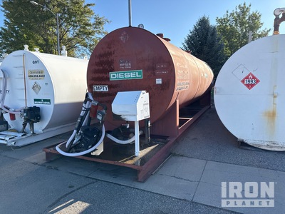 2011 10000 gal Skid Mounted Steel Storage Fuel Tank