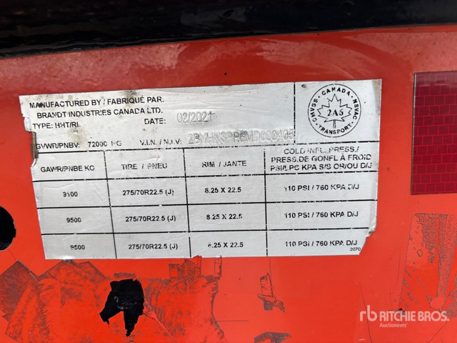Construction and Machinery Trailers