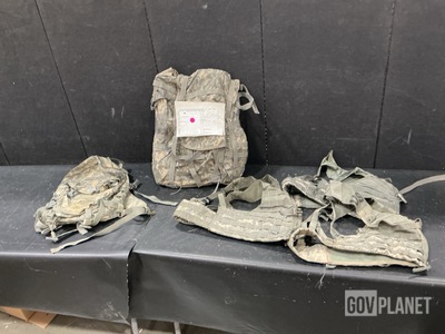 (11) Field Pack Sets, (57) Assault Packs, (16) Load Carriers & Assorted Items