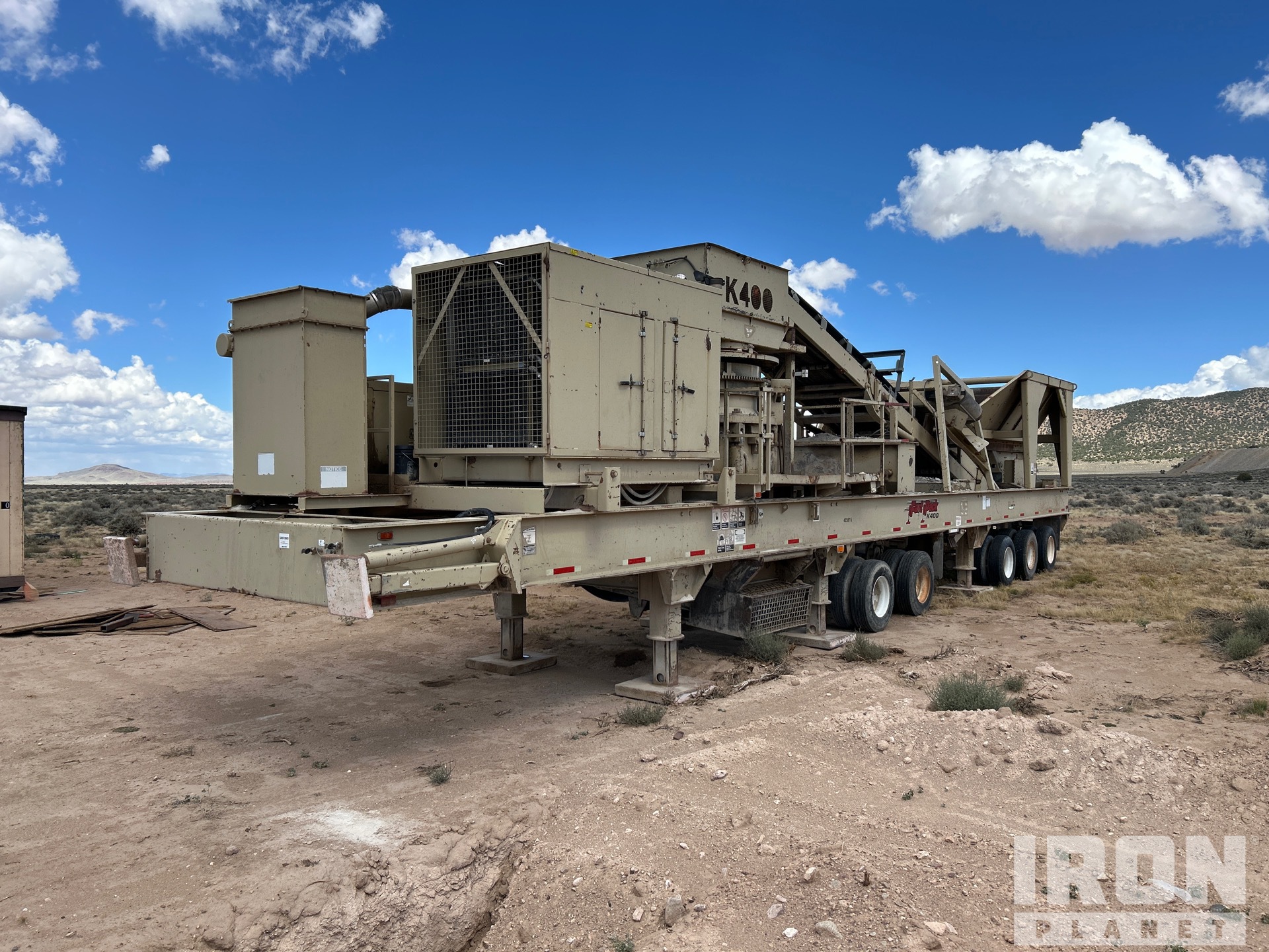 JCI K400 Portable Cone Crushing Plant