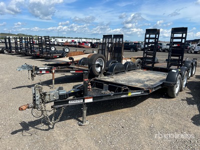 2022 Miska 10 ft T/A Equipment Trailer