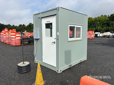 2018 MSSI 8 ft x 6 ft Guard Shack