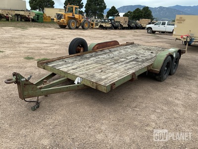 T/A Flatbed Trailer