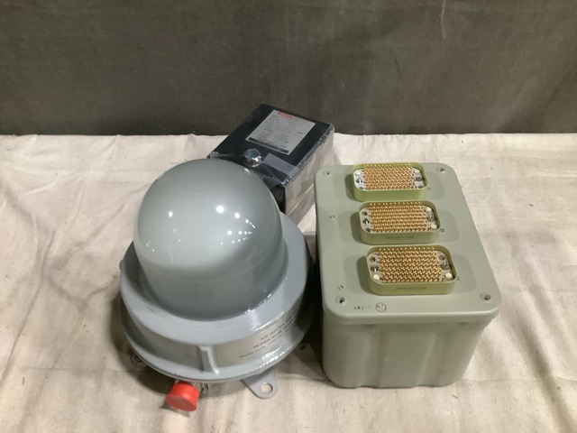 (1) Power Supply, (1) Switch, (1) Lighting Fixture & Assorted Items
