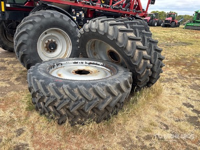 Quantity of (4) Samson 380/90R46 Sprayer Reifen - Fits Case 4420
