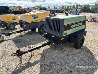 2018 Sullair 185DPQ 185 cfm Mobile Air Compressor