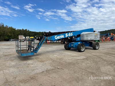 2014 Genie S-65 4WD Diesel Plataforma Elevadora Telescópica