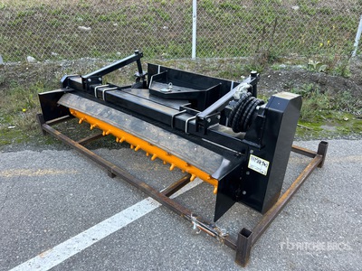 2026 GIYI GY-LPR71 スキッドステア レーキ (Unused)