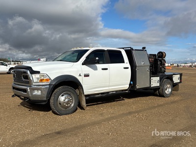 2011 Ram 5500 SLT 4x4 Crew Cab Camion de soldadura