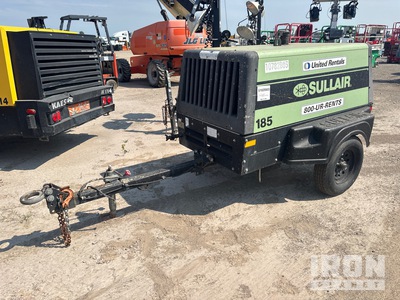 2018 Sullair 185D DPQ KU4P 185 cfm Mobile Air Compressor