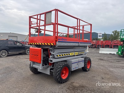2000 Skyjack SJ-7027 4x4 Dual Fuel Scissor Lift