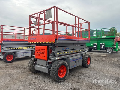 2006 Skyjack SJ7127 4x4 Dual Fuel Scissor Lift