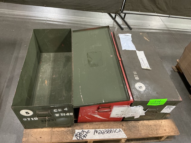 (3) Tool Boxes (3) Tool Boxes