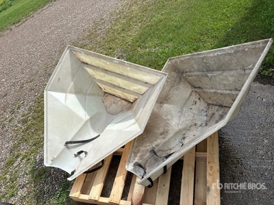 Quantity of (2) Grain Auger Hoppers