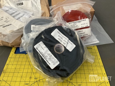 (33) Wire Sleeving, (1) Roll of Tape, (3) Signs & Assorted Items