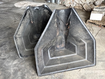 Quantity of (2) Grain Auger Hoppers