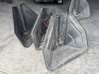 Quantity of (3) Grain Auger Hoppers