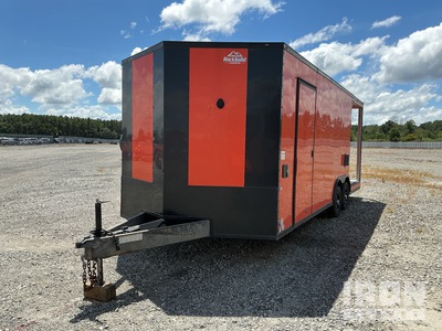2024 Rock Solid 16 ft T/A Remolque Cerrado