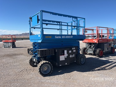 2017 Genie GS-4069RT Dual Fuel Podnośnik nożycowy