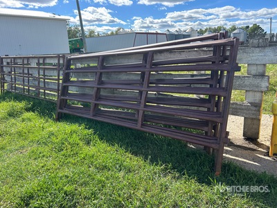 Quantity of (7) Stampede Steel 12 ft Heavy Duty Livestock Panel