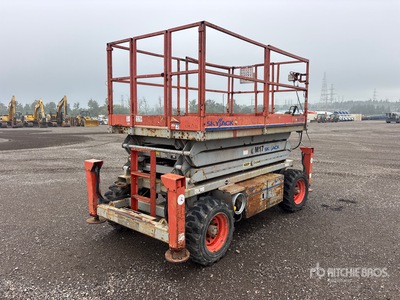 2010 Skyjack SJ7127 RT 4x4 Dual Fuel Scissor Lift