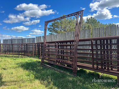Stampede Steel 10 ft x 10 ft Steel Heavy Duty Livestock Gate