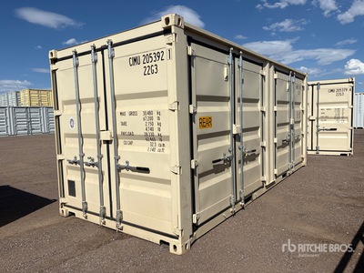 20 ft Standard Multi-Door Conteneur de stockage (Unused)