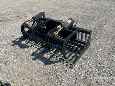 Mid-State 78 in Skeleton Skid Steer Grapple