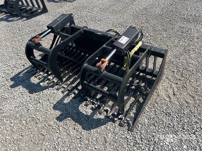 Mid-State 72 in Skeleton Skid Steer Grapple
