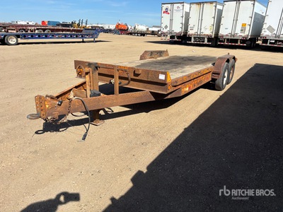 2010 Trailtech CELR270 20 ft T/A Equipment Trailer