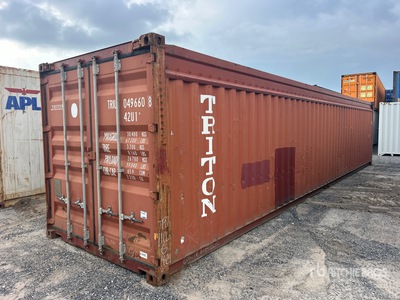 40 ft Standard Open Top Storage Container
