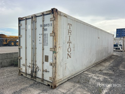 2007 40 ft High Cube Refrigerated Opslag container (Inoperable)