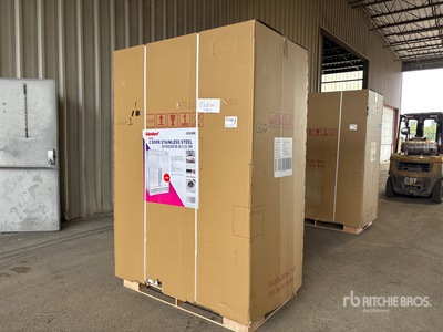 CFD2RR 2-Door Commercial Stainless Steel Refrigerator (Unused)