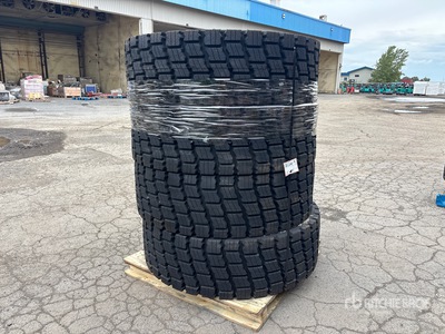 Quantity of (4) Beaver 17.5R25 Tires