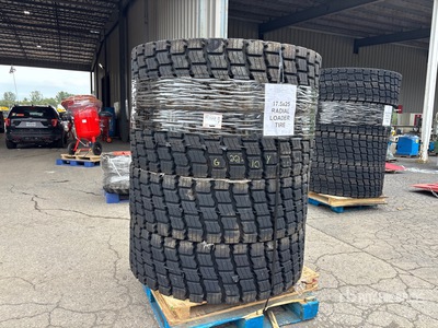Quantity of (4) Beaver 17.5R25 Tires