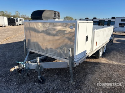 2019 Newport Fabricating 10 ft T/A Utility Trailer