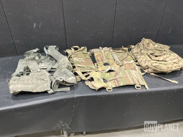 (45) Load Carriers, (30) Hydration Carriers, (1) Rucksack & Assorted Items