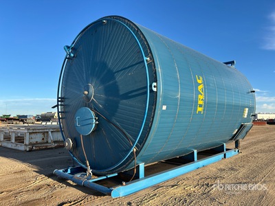 2005 Hot Pass 400 bbl Skid Mounted Steel Tank
