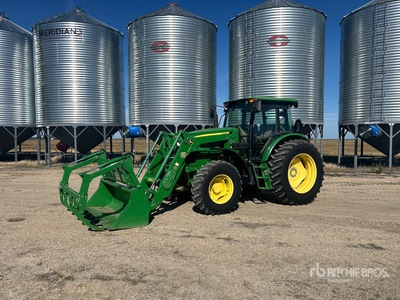 2015 John Deere 6140D 4WD-tractor