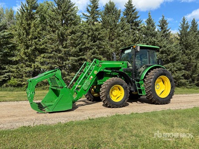 2015 John Deere 6140D 4WD Tractor