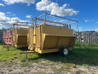 Tuff 250 bu 10 ft S/A Creep Feeder Livestock Feeder