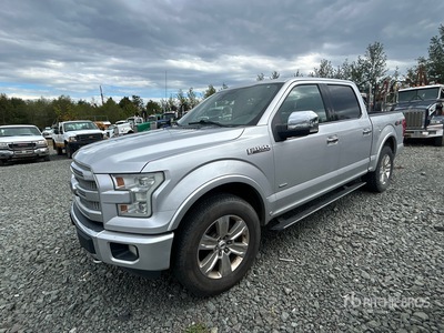 2015 Ford F-150 Platinum 4x4 Crew Cab Pickup (Inoperable)